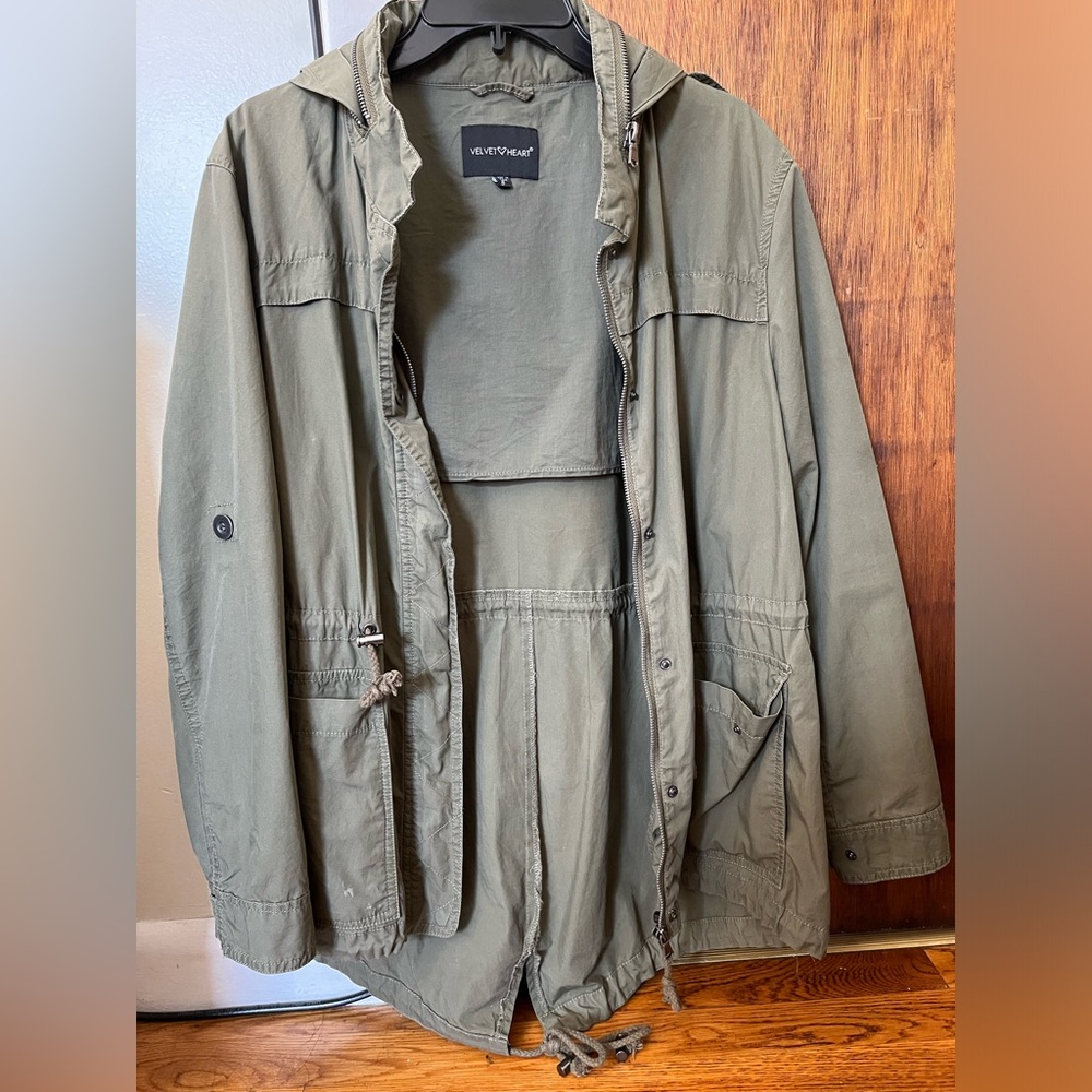Jacket with hood